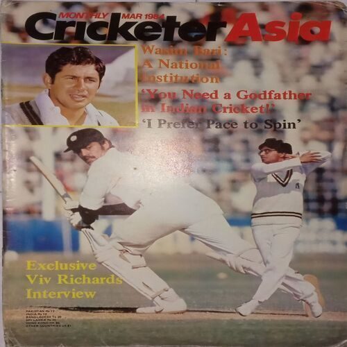 Cricketer Asia. Editon:- (March 1984).