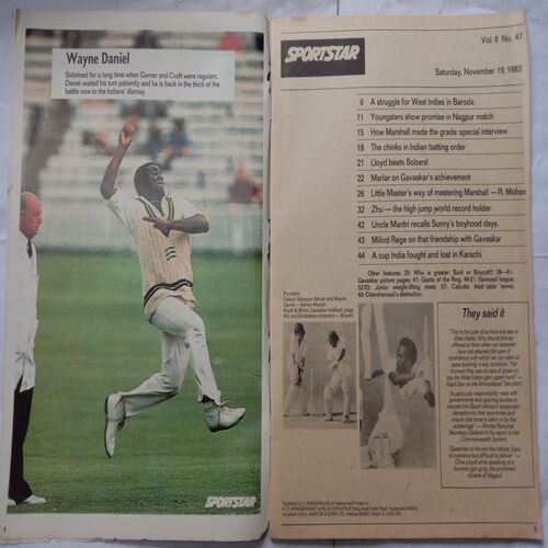 Sportstar (November 19, 1983)