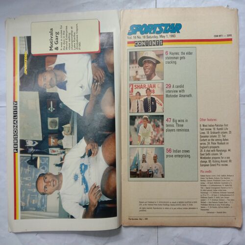 Sportstar (May 1, 1993)