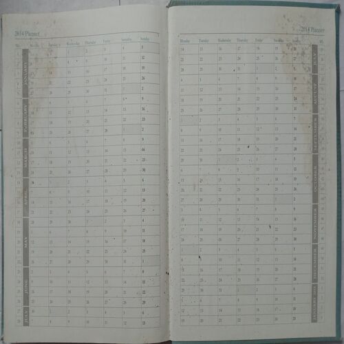 Diary 2014