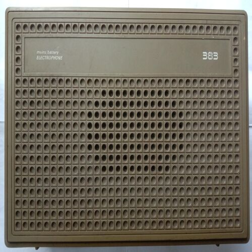 Philips Portable Vinyl Record Player (Model No.- 383)