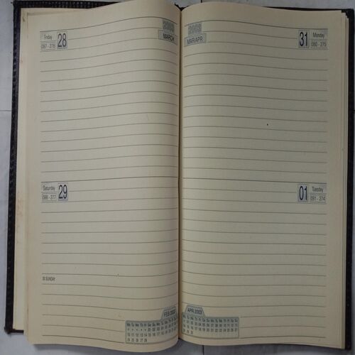 Executive Diary 2003