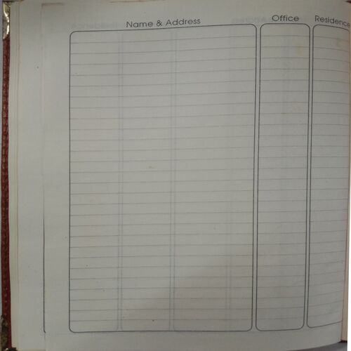 Executive Diary 2001