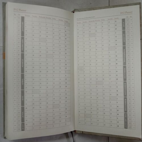 Executive Diary 2012