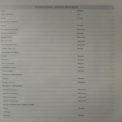 Engineering Diary 2013