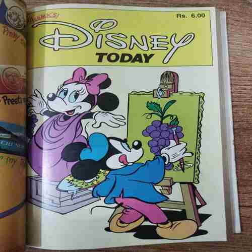 Disney Today (16 Comisc in 1 banding )(One page small cut )