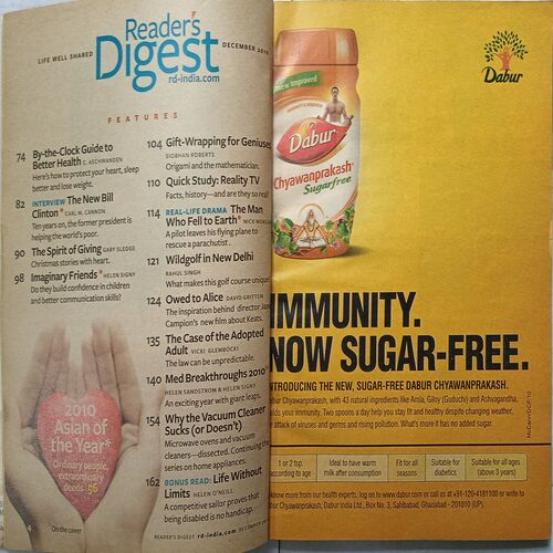 Reader’s Digest ( December 2010 )
