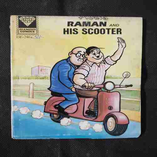 RAMAN AND HIS SCOOTER