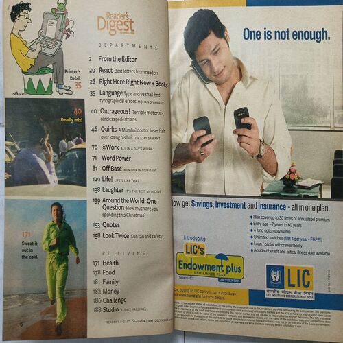 Reader’s Digest ( December 2010 )
