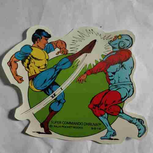 Freebies Stickers (Super Commando Dhruva )