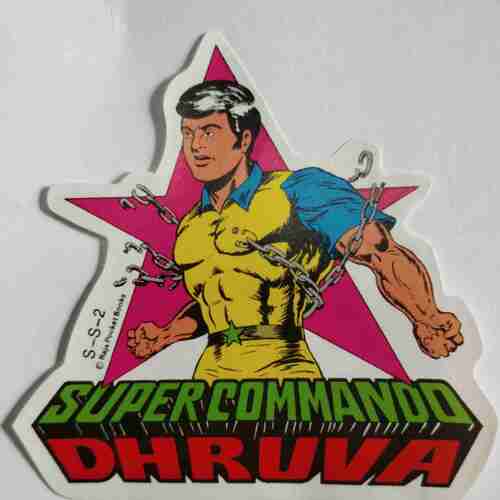 Freebies Stickers (Super Commando Dhruva )