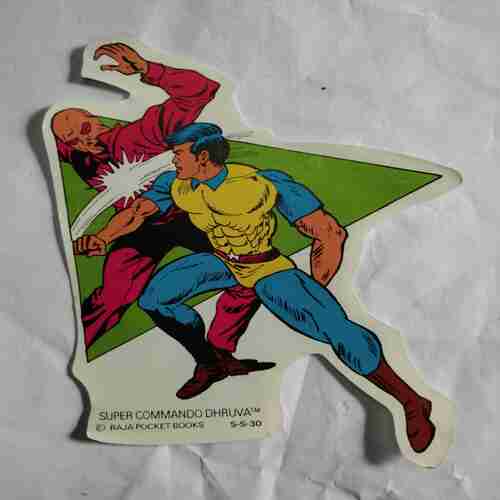 Freebies Stickers (Super Commando Dhruva )