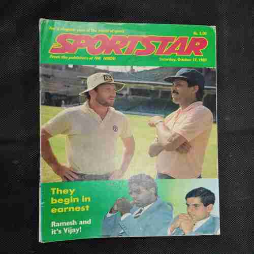 Sportstar (Saturday 31th October 1987)