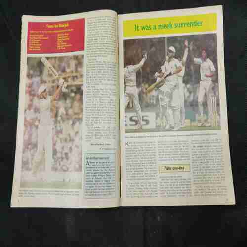Sportstar (Saturday 4th April 1987)
