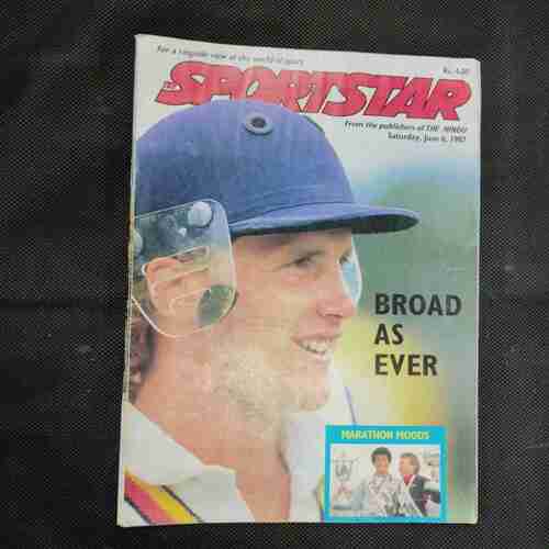Sportstar (Saturday 6th June 1987)