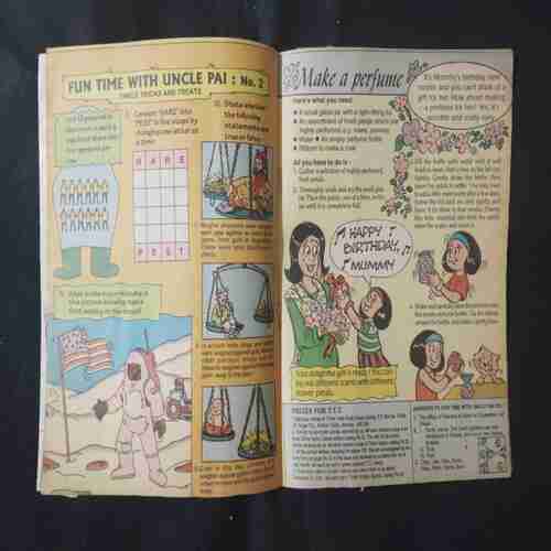 TINKLE (NO- 454) (FRONT COVER DOWN SIDE AND BACK COVER DOWN SIDE LITTLE CUT)