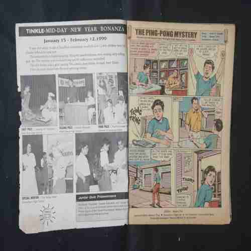 TINKLE (NO- 414) (FRONT COVER RIGHT AND LEFT SIDE LITTLE CUT)