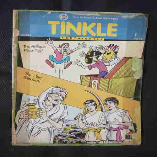 TINKLE (NO- 393) (BACK COVER LEFT SIDE BIG CUT)