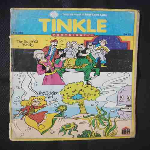 TINKLE (NO- 380) (BACK COVER DOWN SIDE BIG CUT)