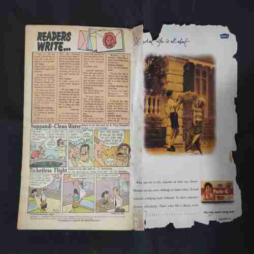 TINKLE (NO- 338) (FRONT COVER AND BACK COVER LITTLE DAMAGE)