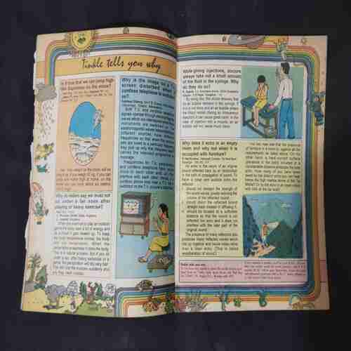 TINKLE (NO- 338) (FRONT COVER AND BACK COVER LITTLE DAMAGE)