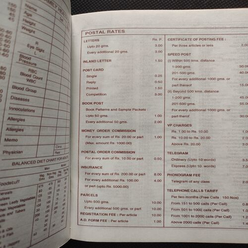 Executive Diary . Year :- ( 1999 ) .