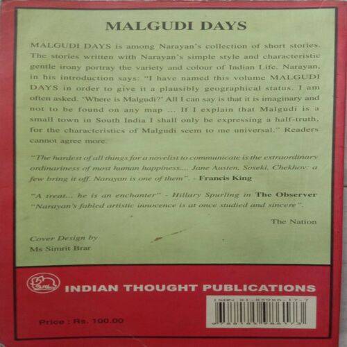Madgudi Days (By R.K Narayan)
