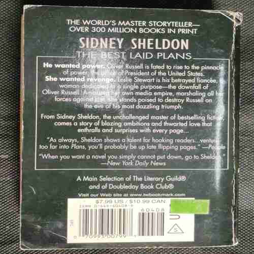 SIDNEY SHELDON (THE BEST LAID PLANS)