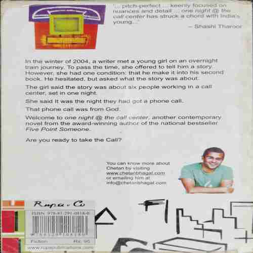 ONE NIGHT @THE CALL CENTER (CHETAN BHAGAT)