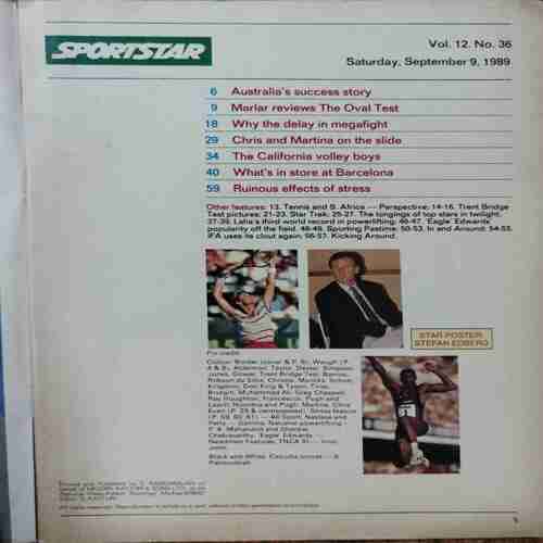 Sports Star  (September 9, 1989)