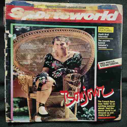 Sports world.(22th-28th May 1991) Front cover and back cover slightly damaged.