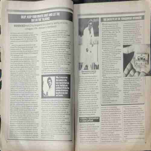 Sports world. (31th May to 6th June 1989) Front cover and back cover slightly damaged.