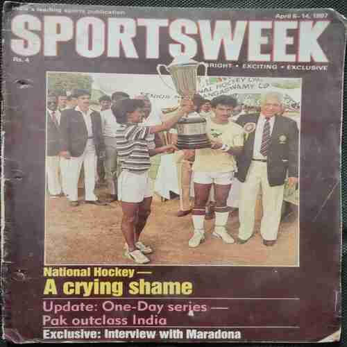 Sports world. (8th to 14th April 1987)