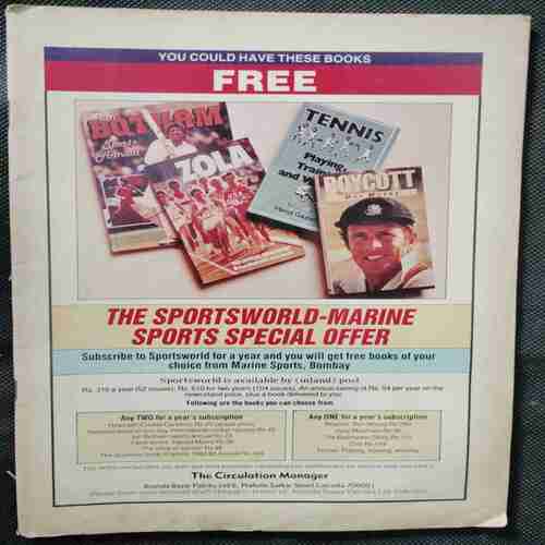 Sportsworld (7th to 13th  June 1989) Front cover and back cover missing.