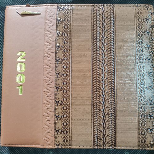 Prime Cover Old Diary . Year : - ( 2001 ) .