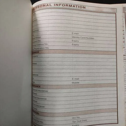 Prime Cover Old Diary . Year : - ( 2002 ) .