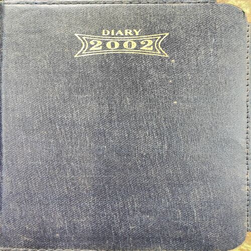 Prime Cover Old Diary . Year : - ( 2002 ) .