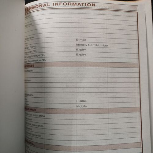 Prime Cover Old Diary . Year : - ( 2002 ) .