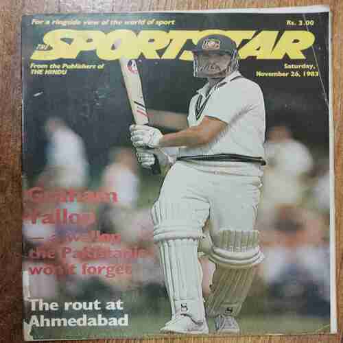 Sportstar (Saturday,November 26 , 1983)