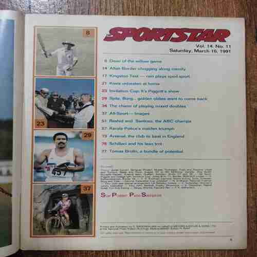Sportstar (Saturday,March 16 , 1991)