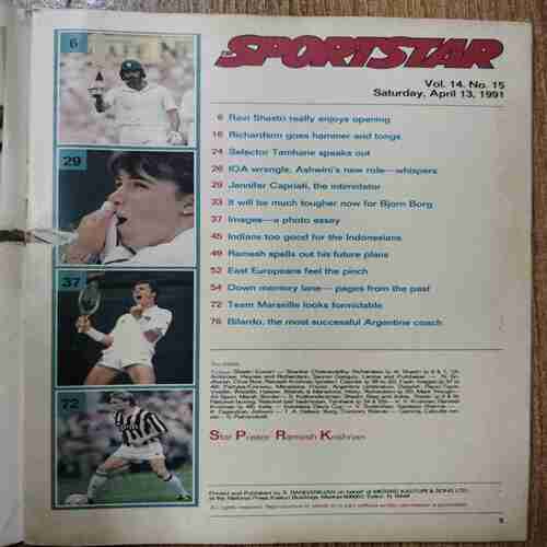 Sportstar (Saturday,April 13 , 1991)