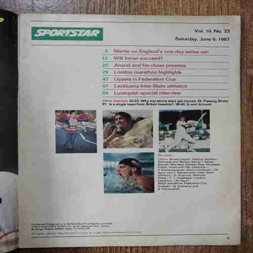 Sportstar (Saturday,June 6 , 1987)