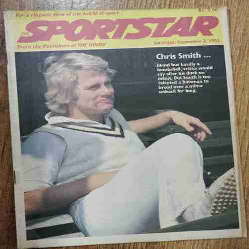 Sportstar (Saturday,September 3 , 1983)