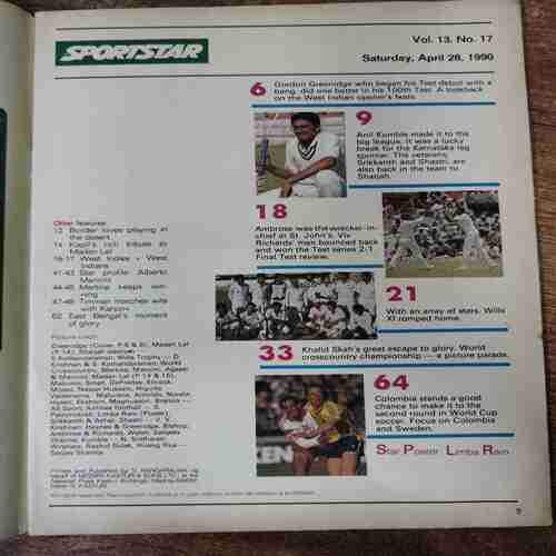 Sportstar (Saturday,April 28 , 1990)