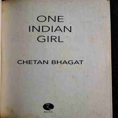 One Indian Girl (Chetan Bhagat)