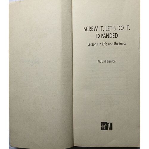 Screw It, Let's Do It Expand ( Lessons In Life And Business )