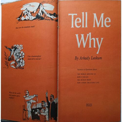 Tell Me Why  ( By Arkady Leokum )