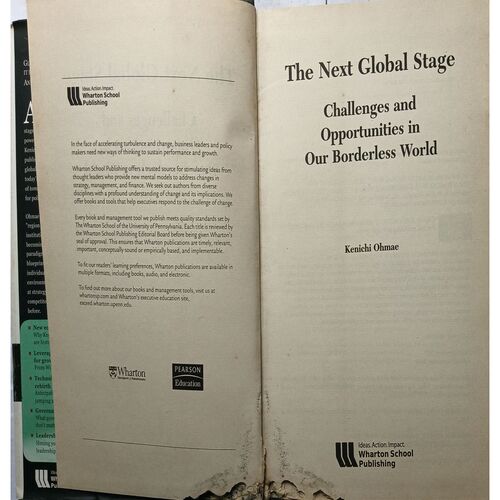 The Next Global Stage ( By Kenichi Ohmae )