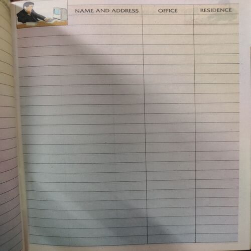Old Pocket Diary . Edition :- ( Name & Address Index No. 312 ) .