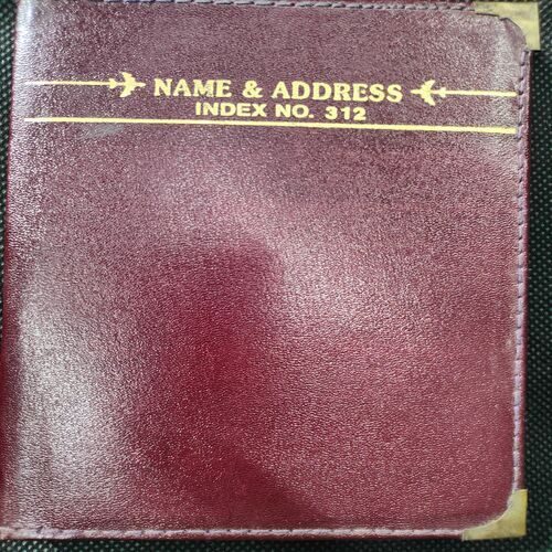 Old Pocket Diary . Edition :- ( Name & Address Index No. 312 ) .